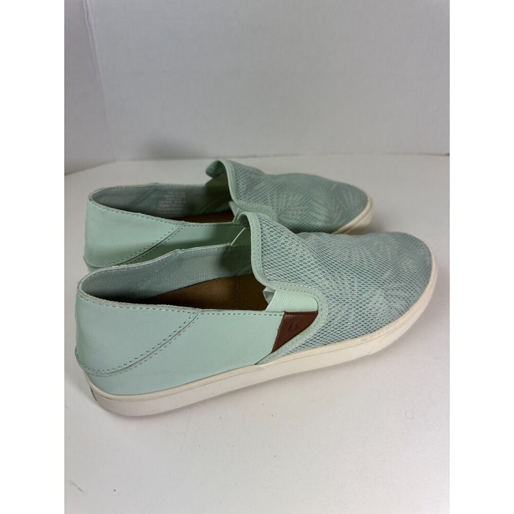 Olukai Pehuea Slip On Mesh Sneakers 20271-3GER Drop in Heel Shoes Womens Size 10 - Picture 9 of 16